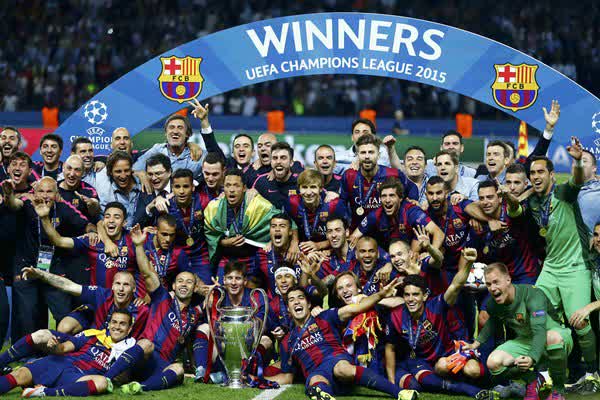 Barcelona Juara Liga Champion 2014-2015