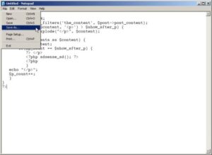 Bagaimana Membuat dan Menyimpan PHP di Notepad?