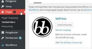 cara instal plugin wordpress