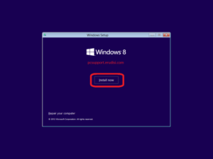 cara Install Windows 8 dengan mudah dan cepat